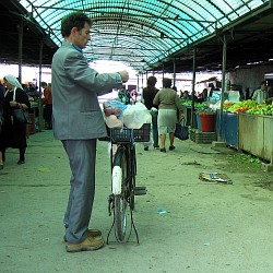 Bicycle, Tirana, Albania, May 2006