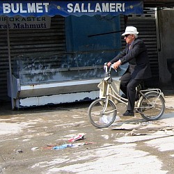 Bicycle, Tirana, Albania, May 2006