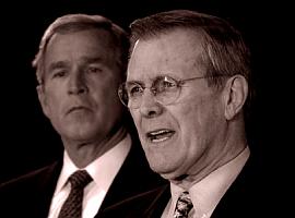 George W. Bush and Donald Rumsfeld