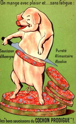 Les bons saucissons de Cochon Prodigue